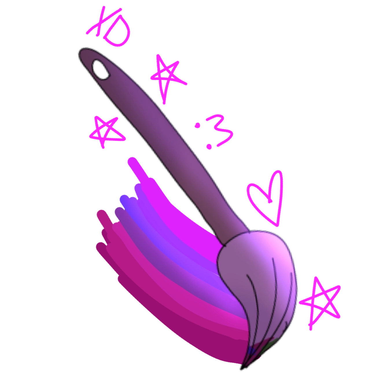 Rainbowstroke Brush